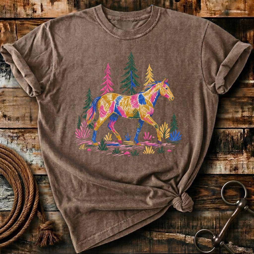 Colour full horse
