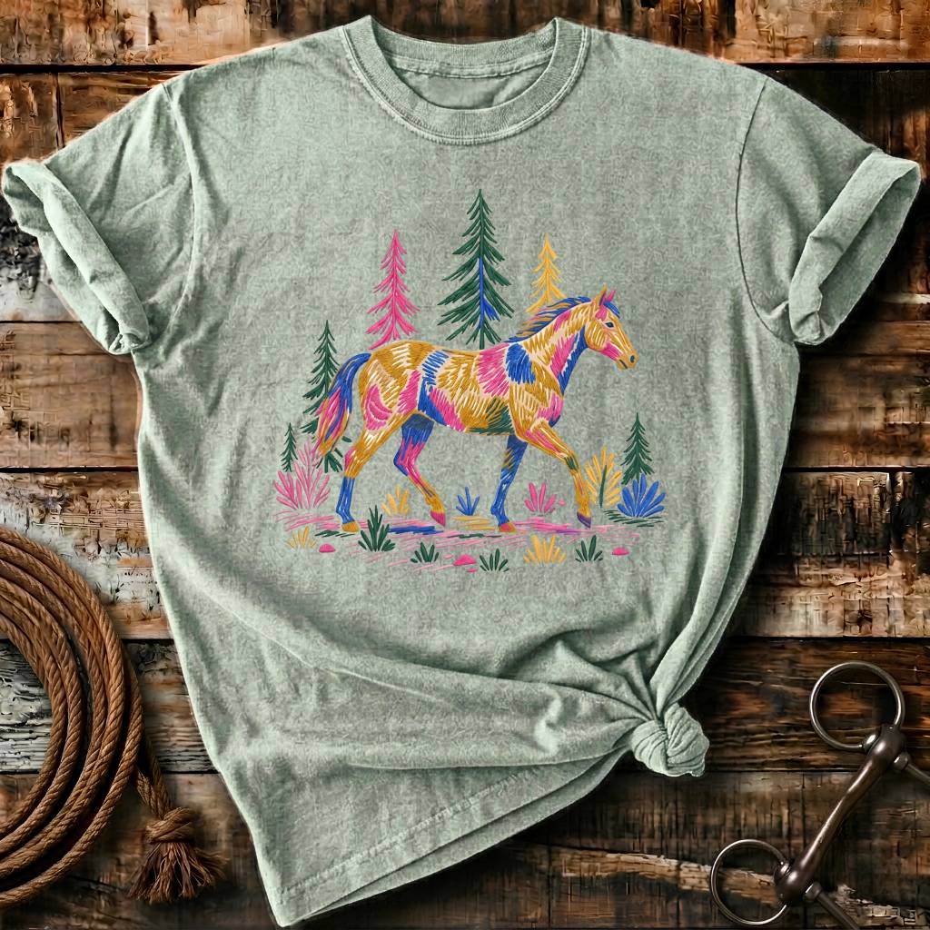 Colour full horse