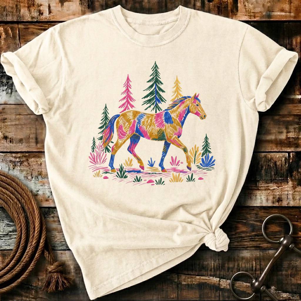Colour full horse