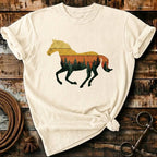 Sunset Forest Horse