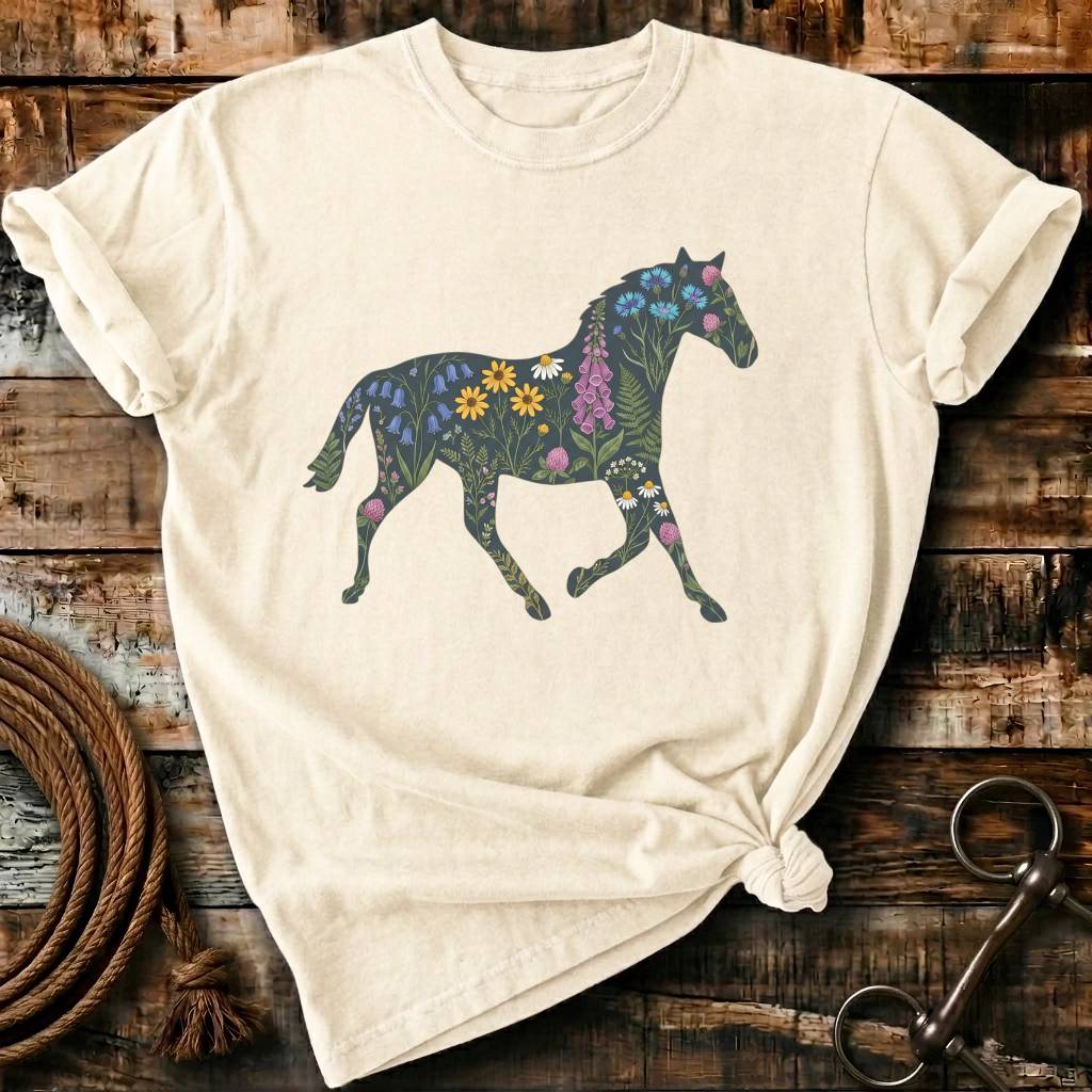 Floral Horse