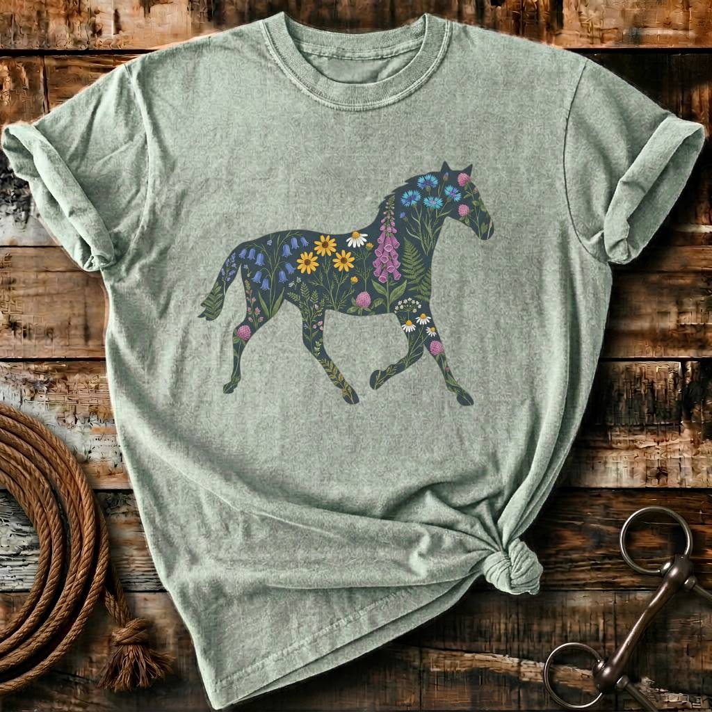Floral Horse
