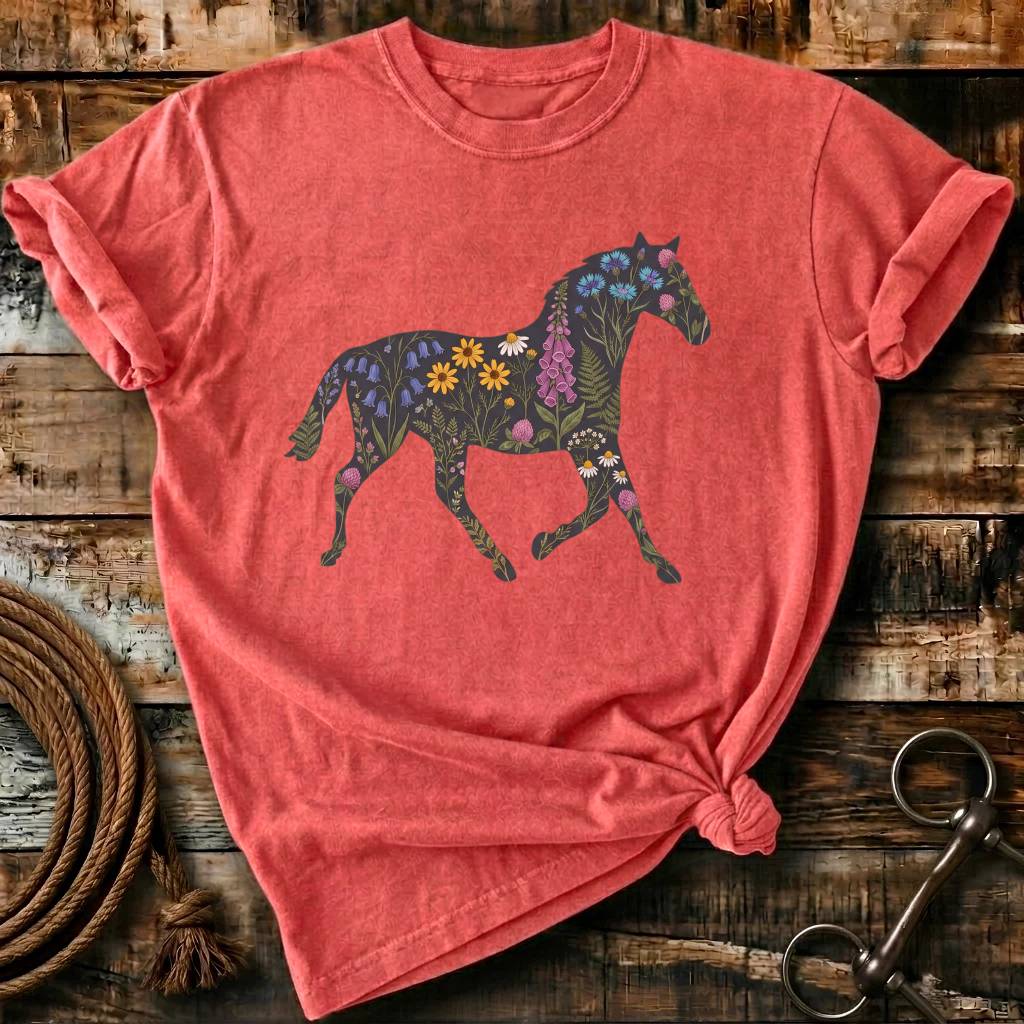 Floral Horse