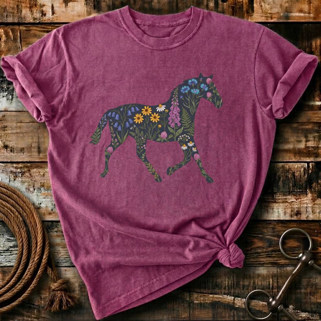 Floral Horse