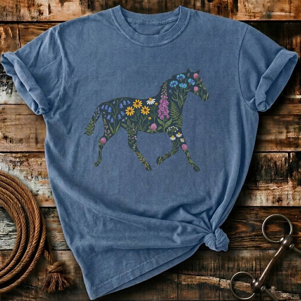 Floral Horse