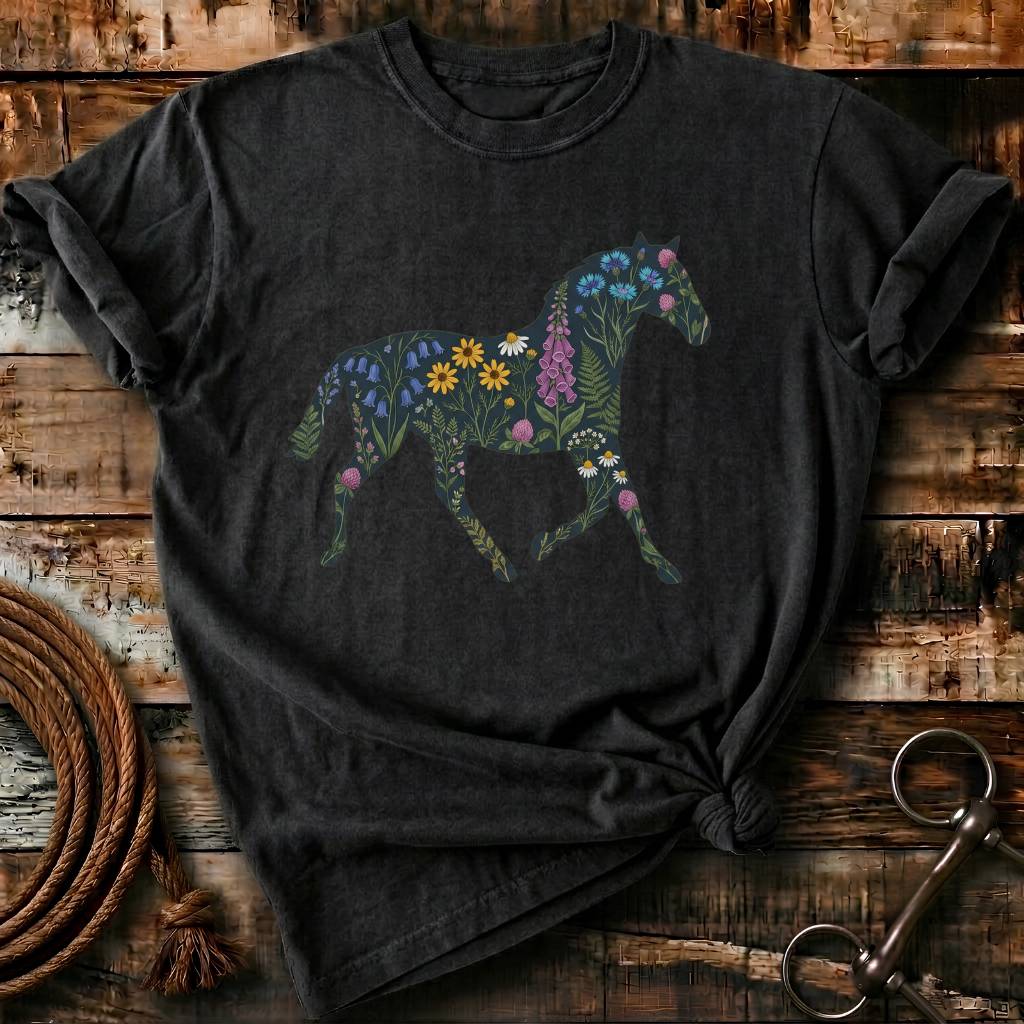 Floral Horse