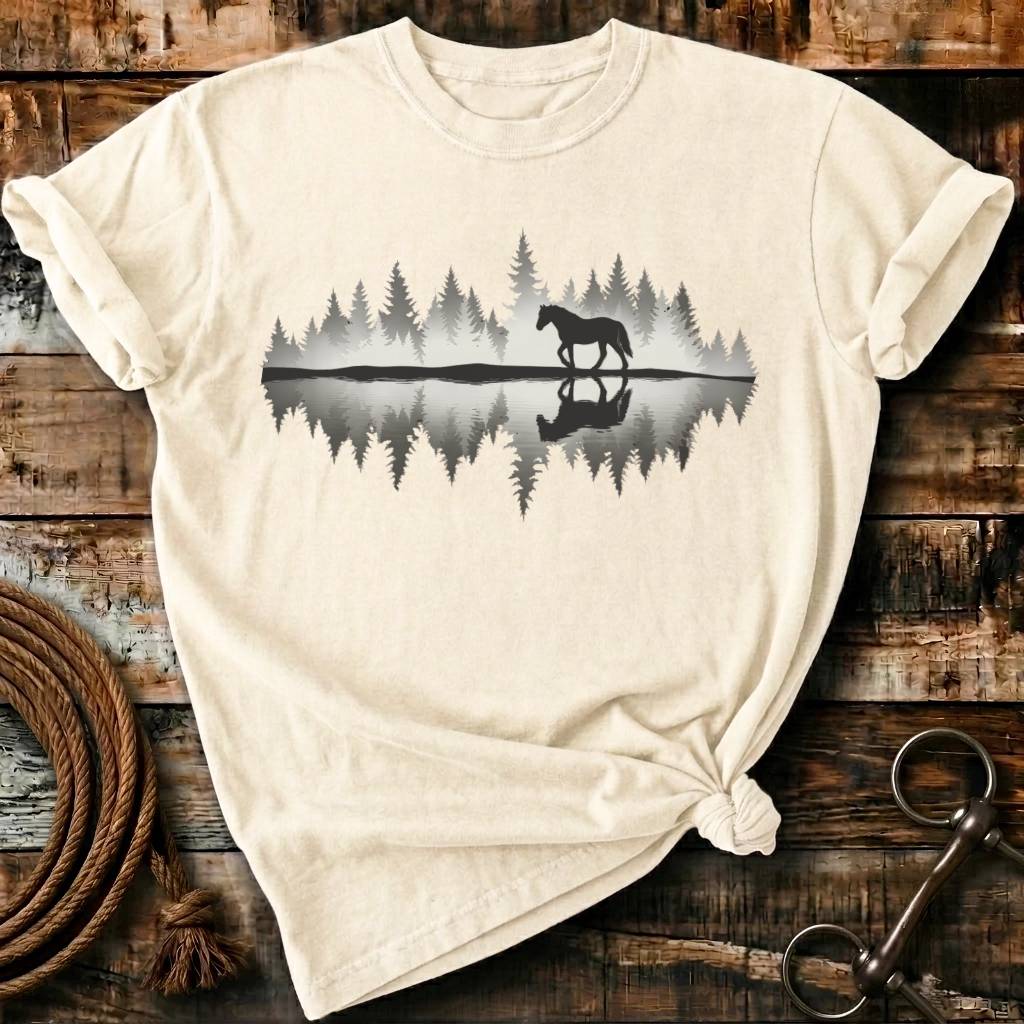 Horse reflection