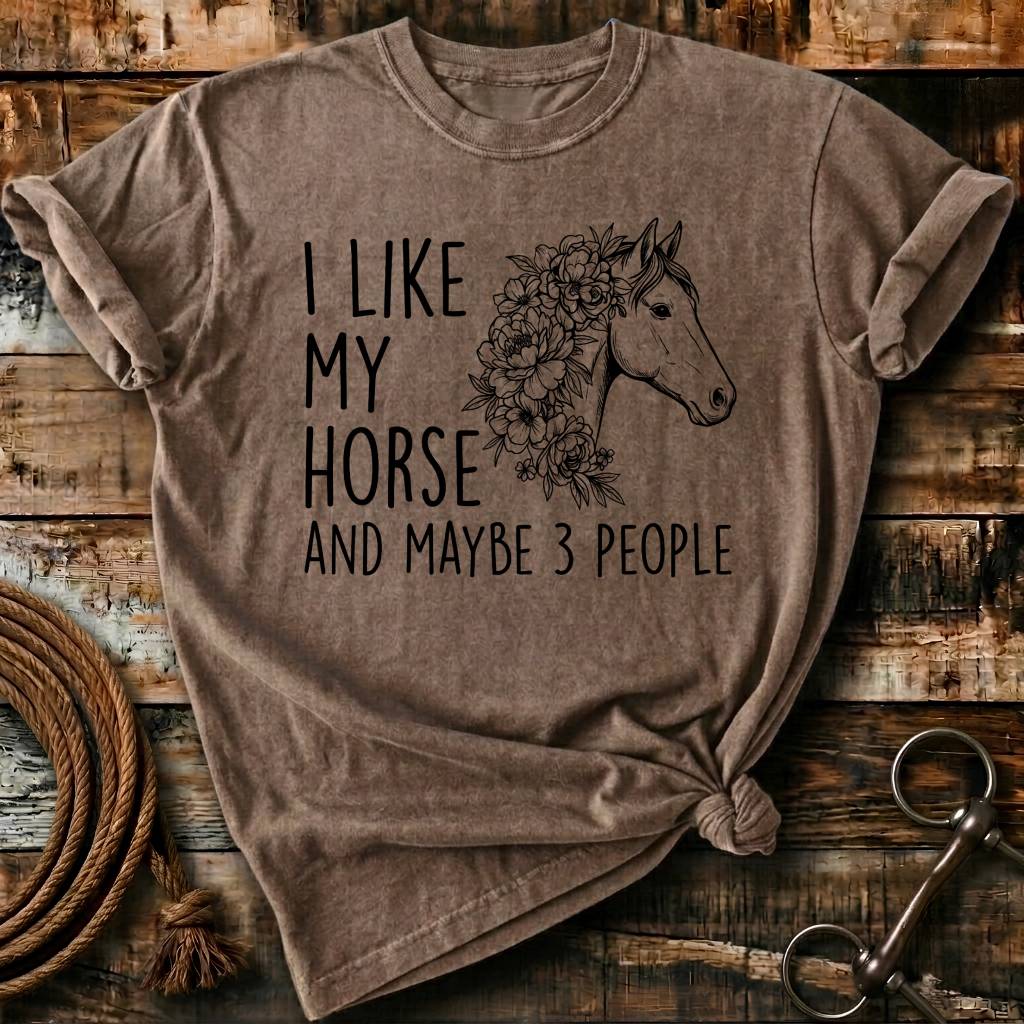 I like my horse