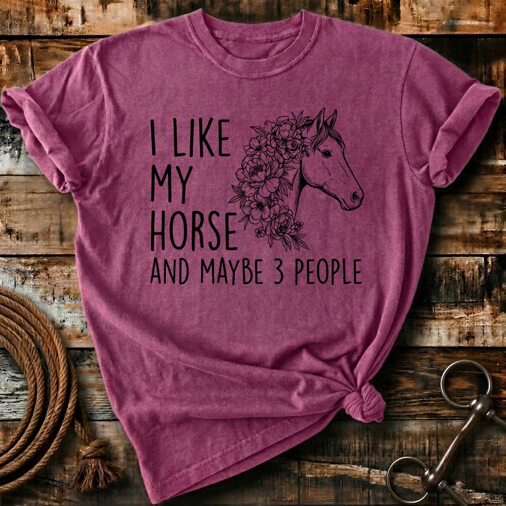 I like my horse