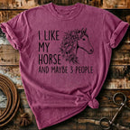 I like my horse