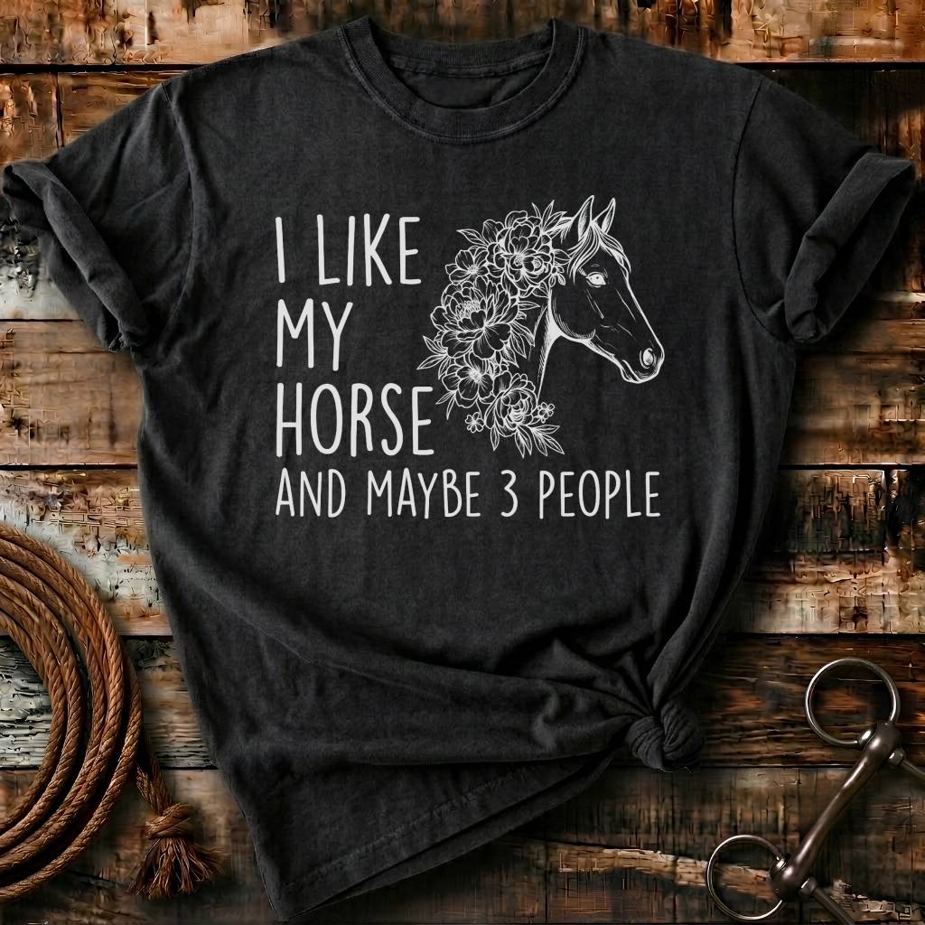 I like my horse