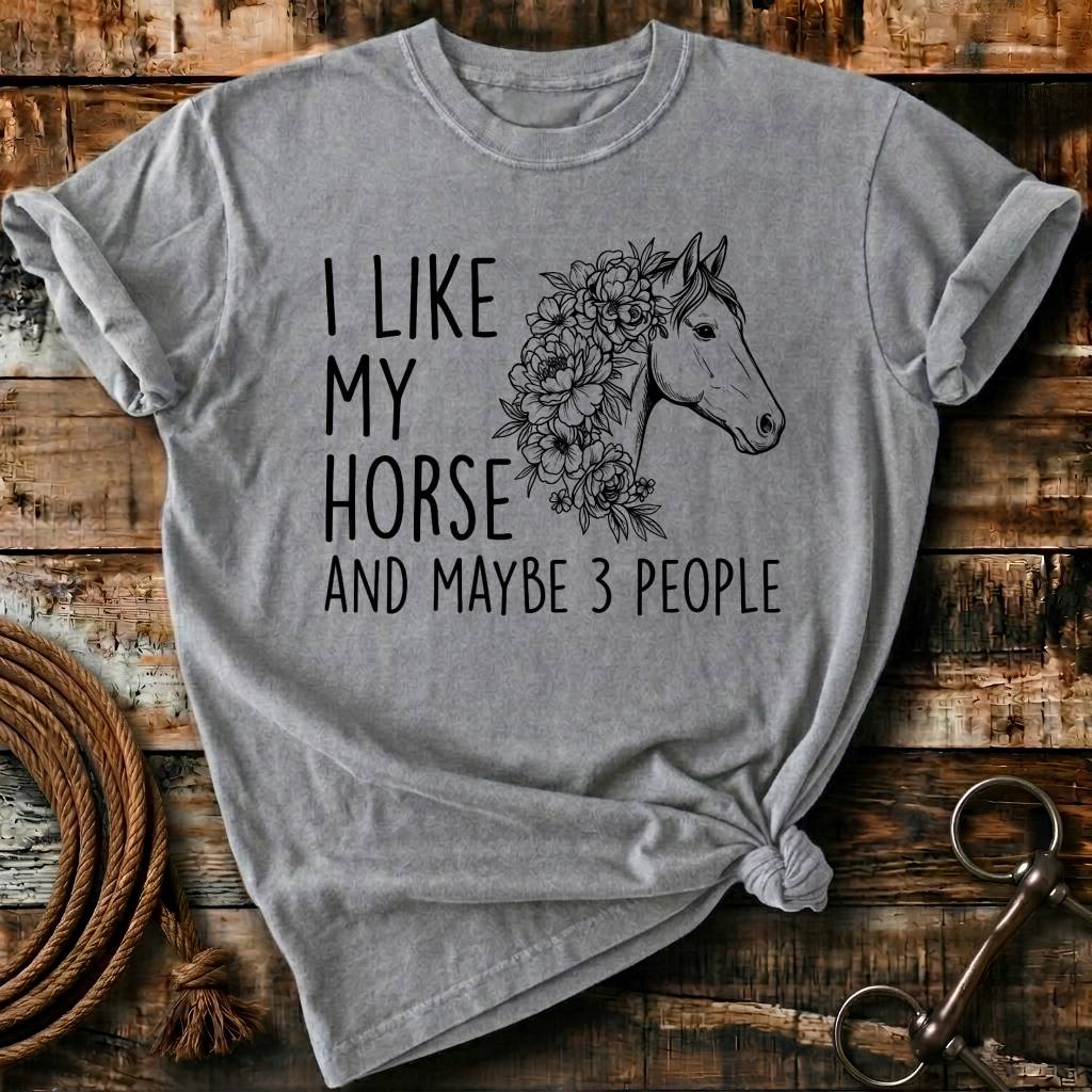 I like my horse