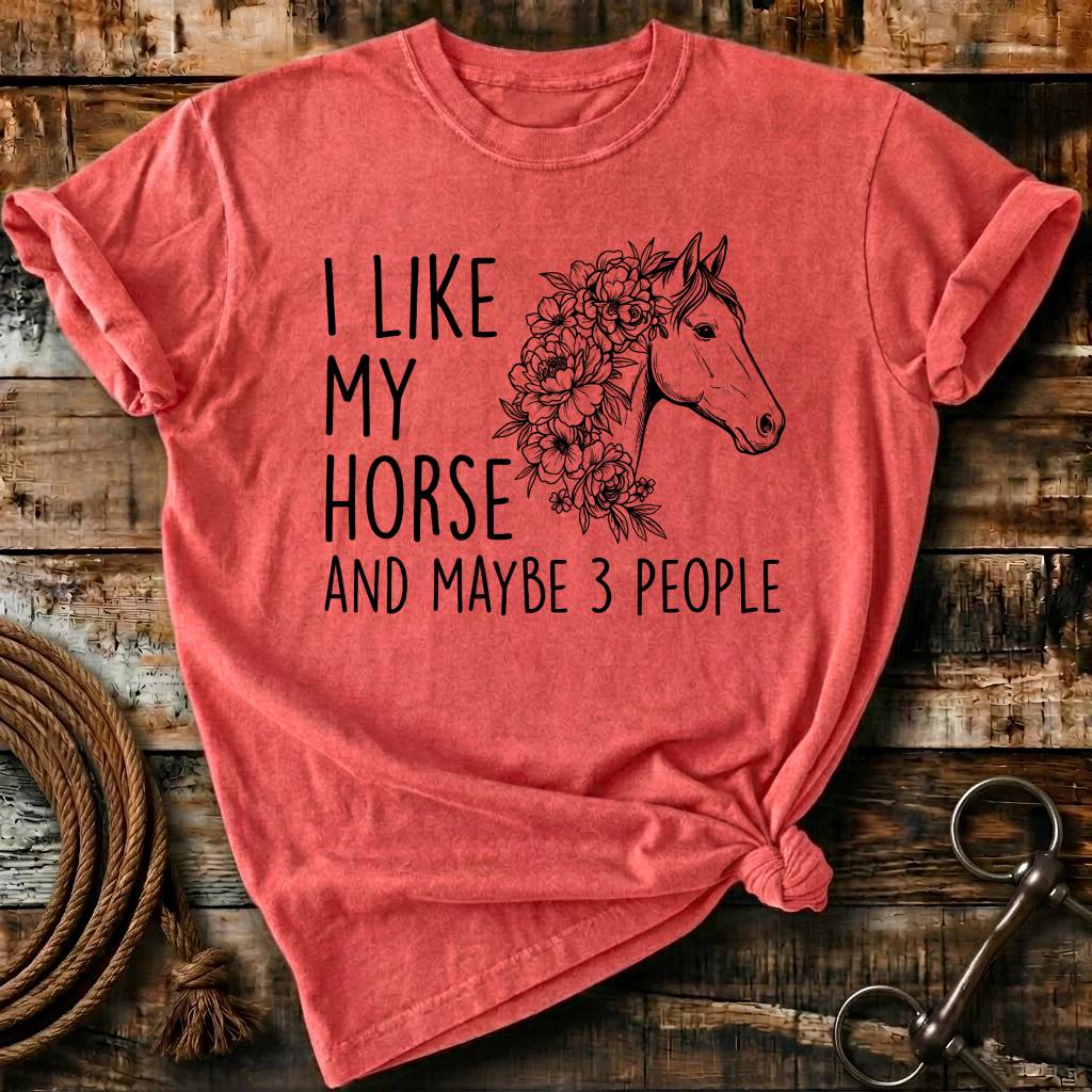 I like my horse
