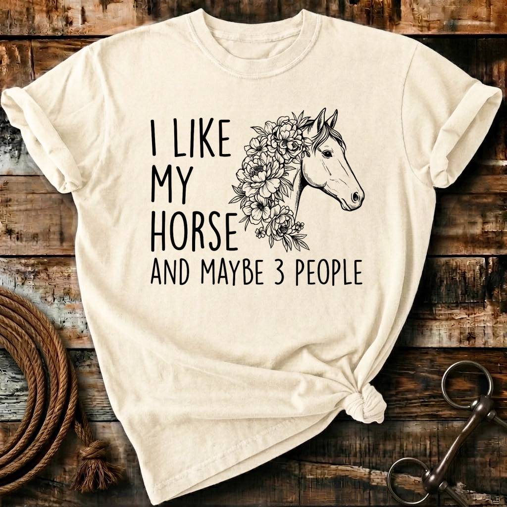 I like my horse