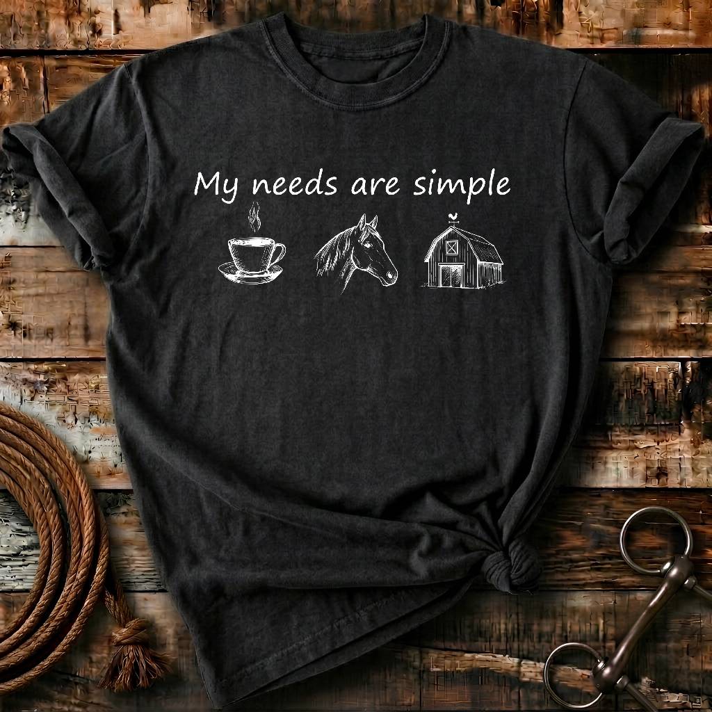 my needs are simple