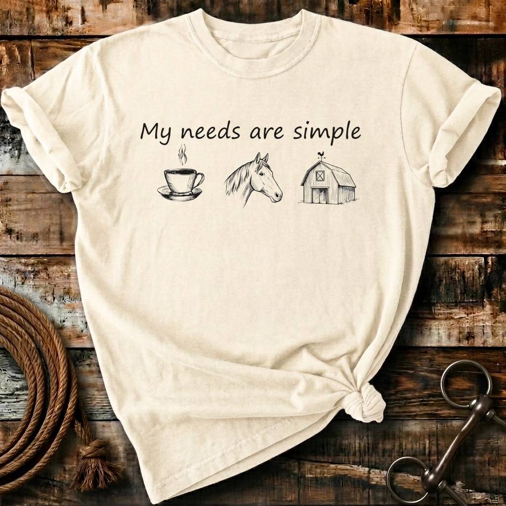 my needs are simple