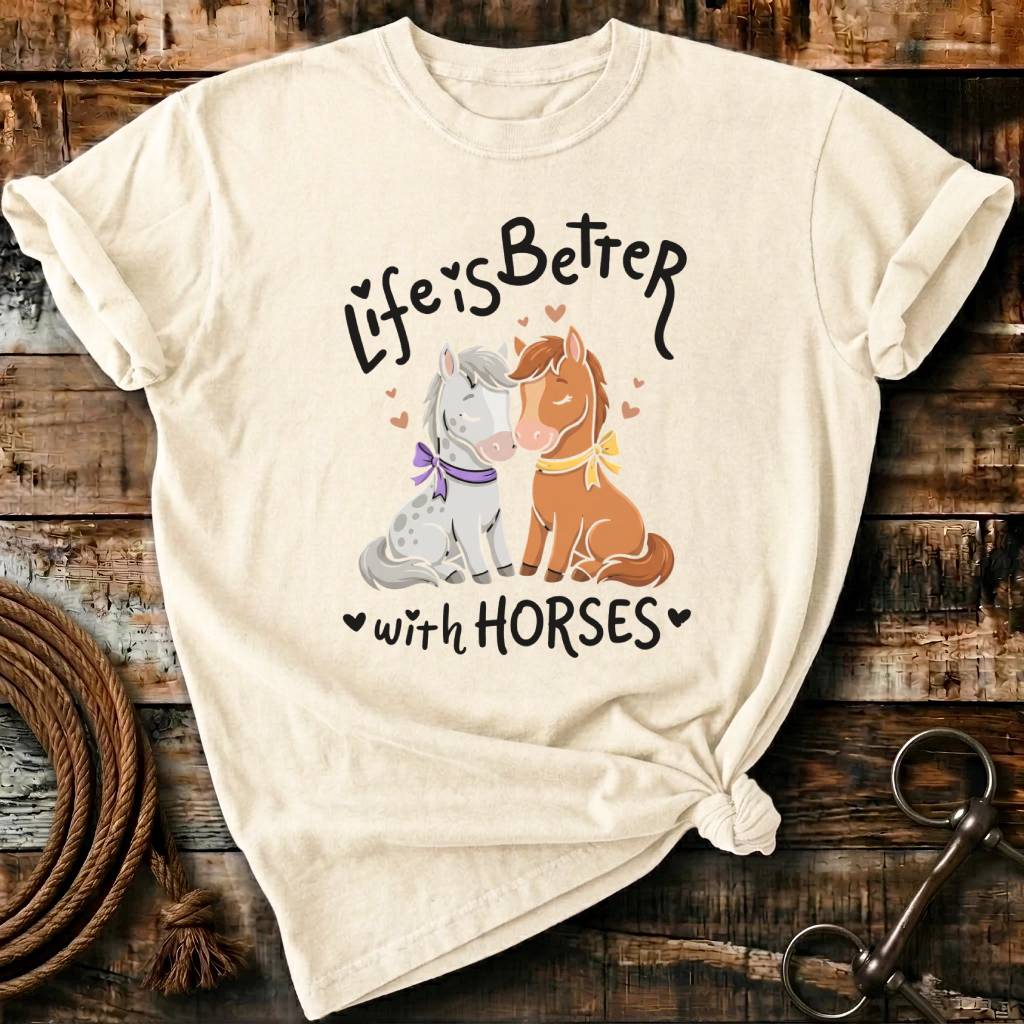 life is better with horses