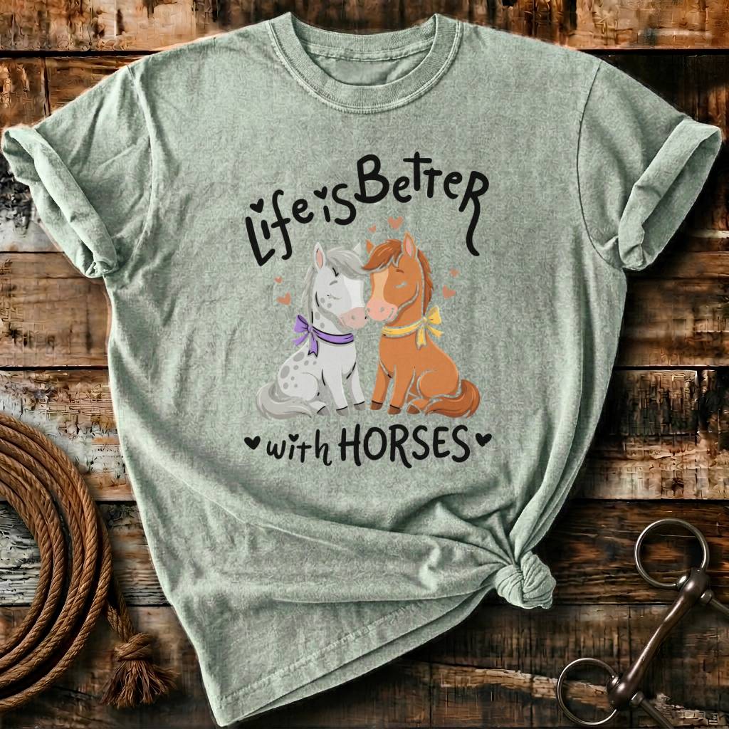 life is better with horses