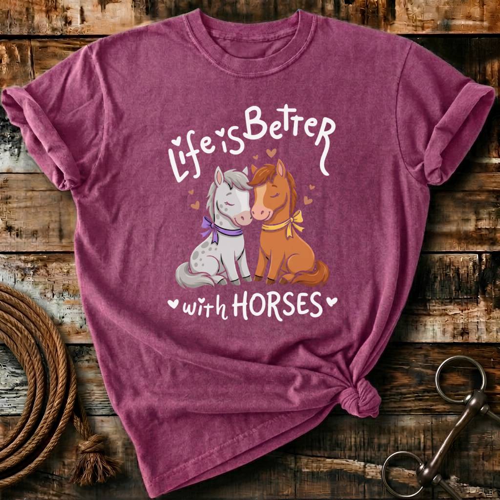 life is better with horses