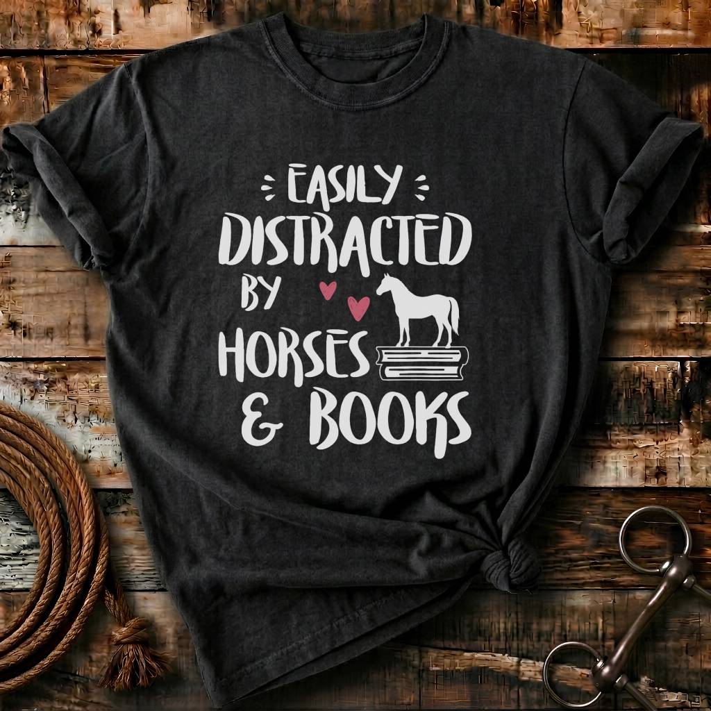 Distracted by horses