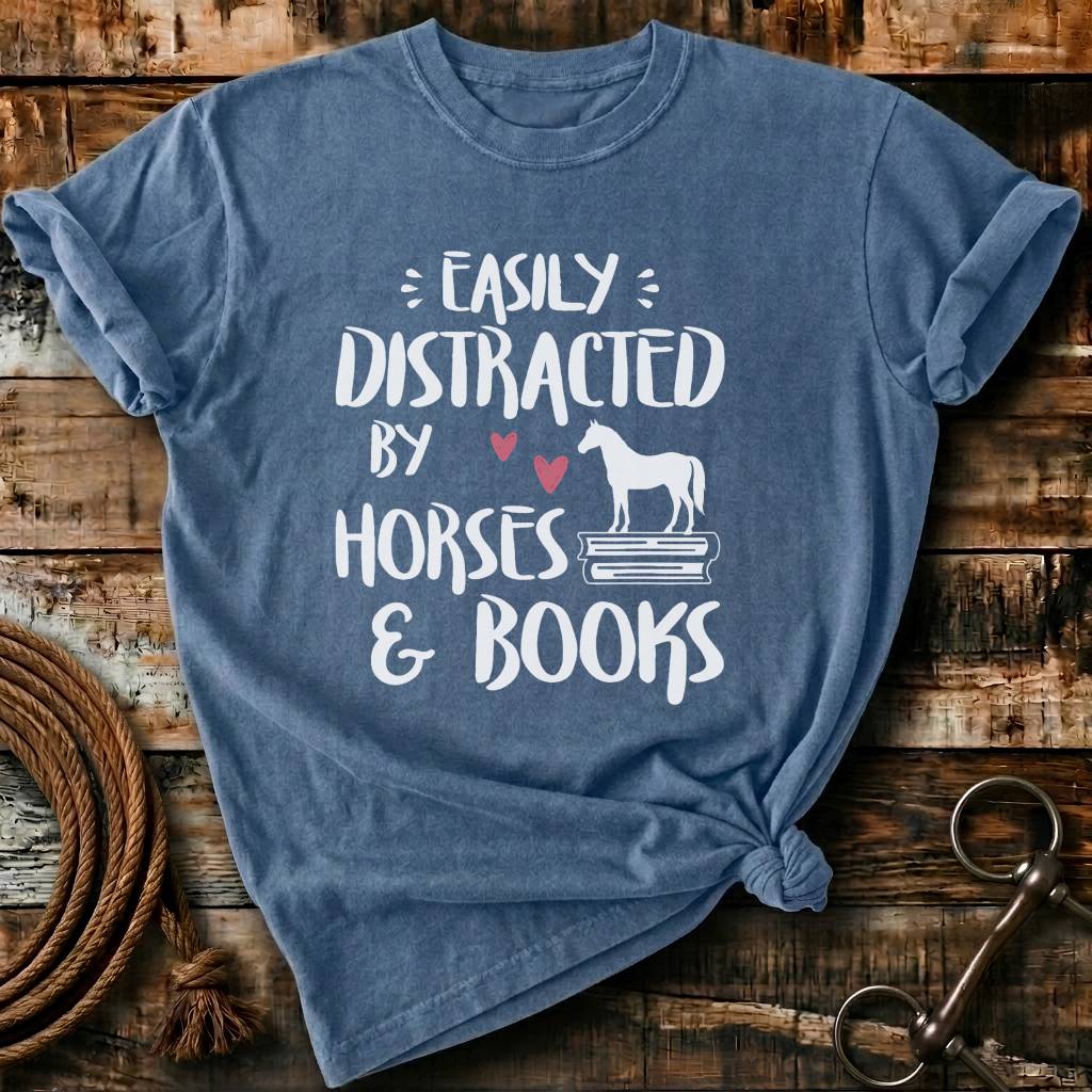 Distracted by horses