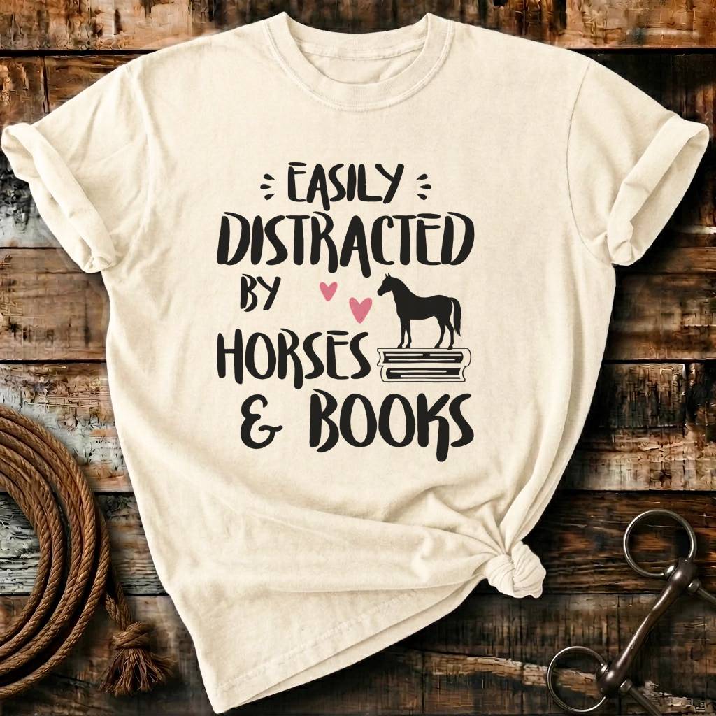 Distracted by horses