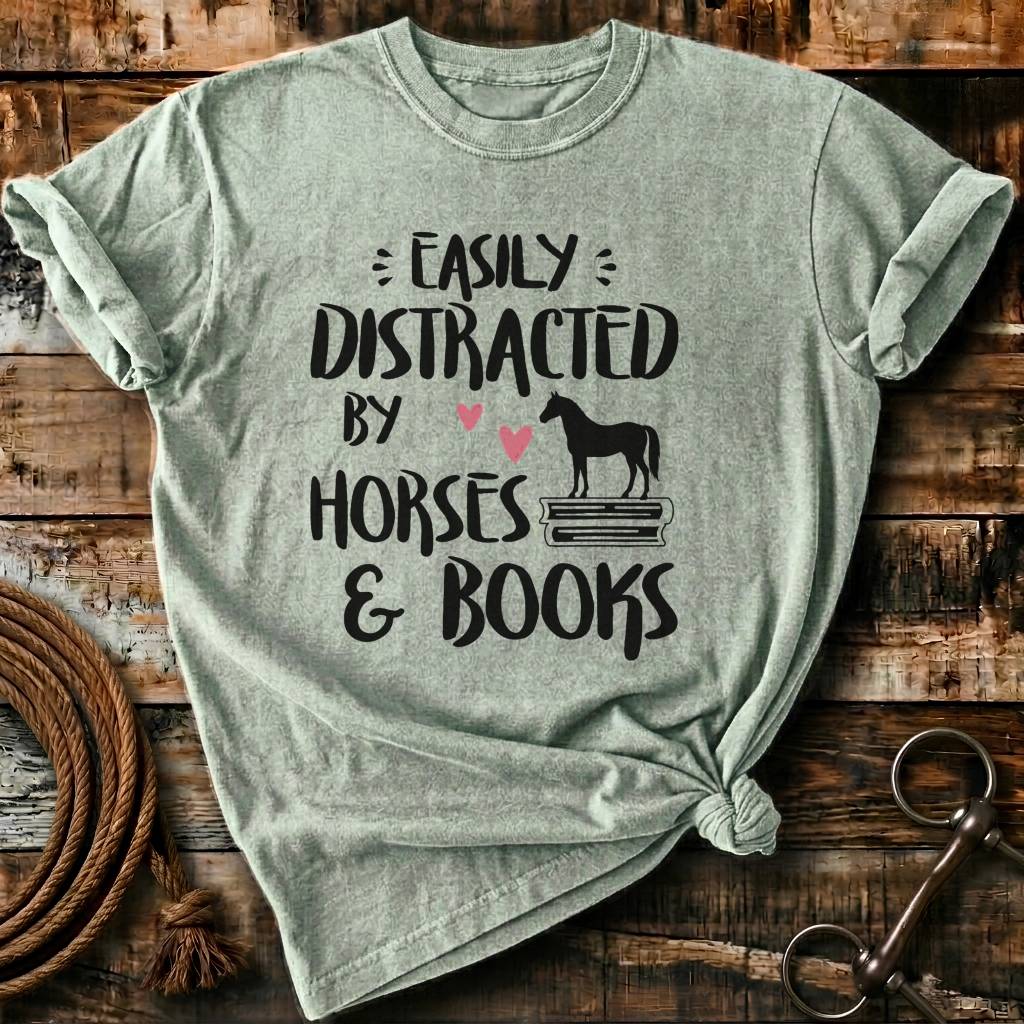 Distracted by horses