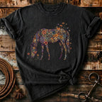 Floral horse