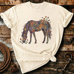 Floral horse