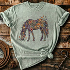 Floral horse