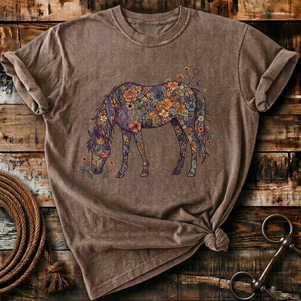 Floral horse