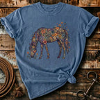 Floral horse
