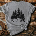 Horse with bigfoot