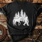 Horse with bigfoot