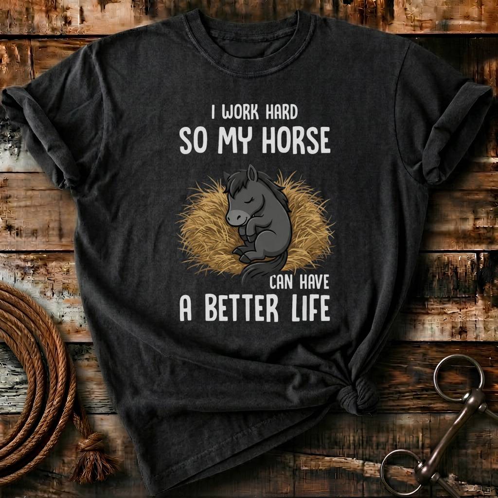my horse have a better life