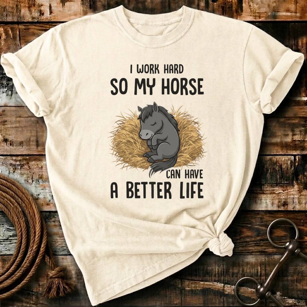 my horse have a better life