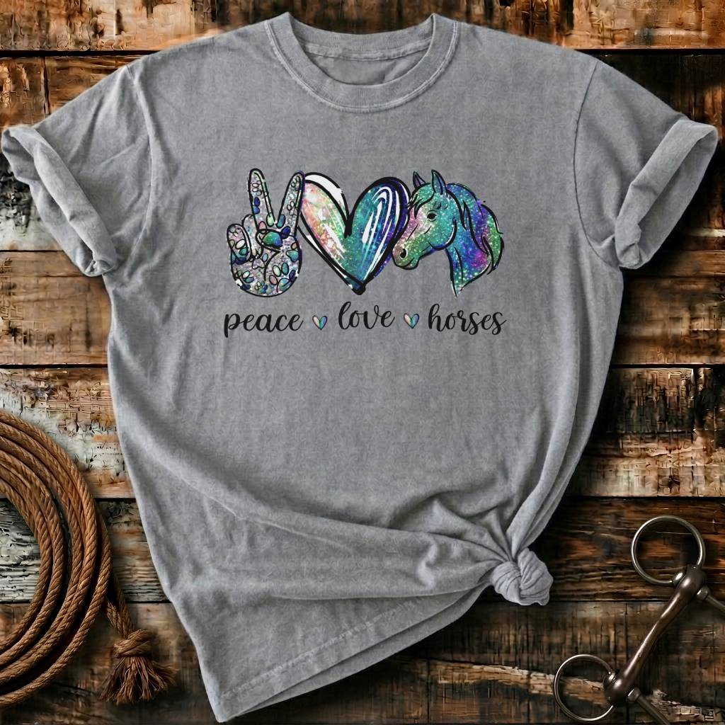 peace,love,horse