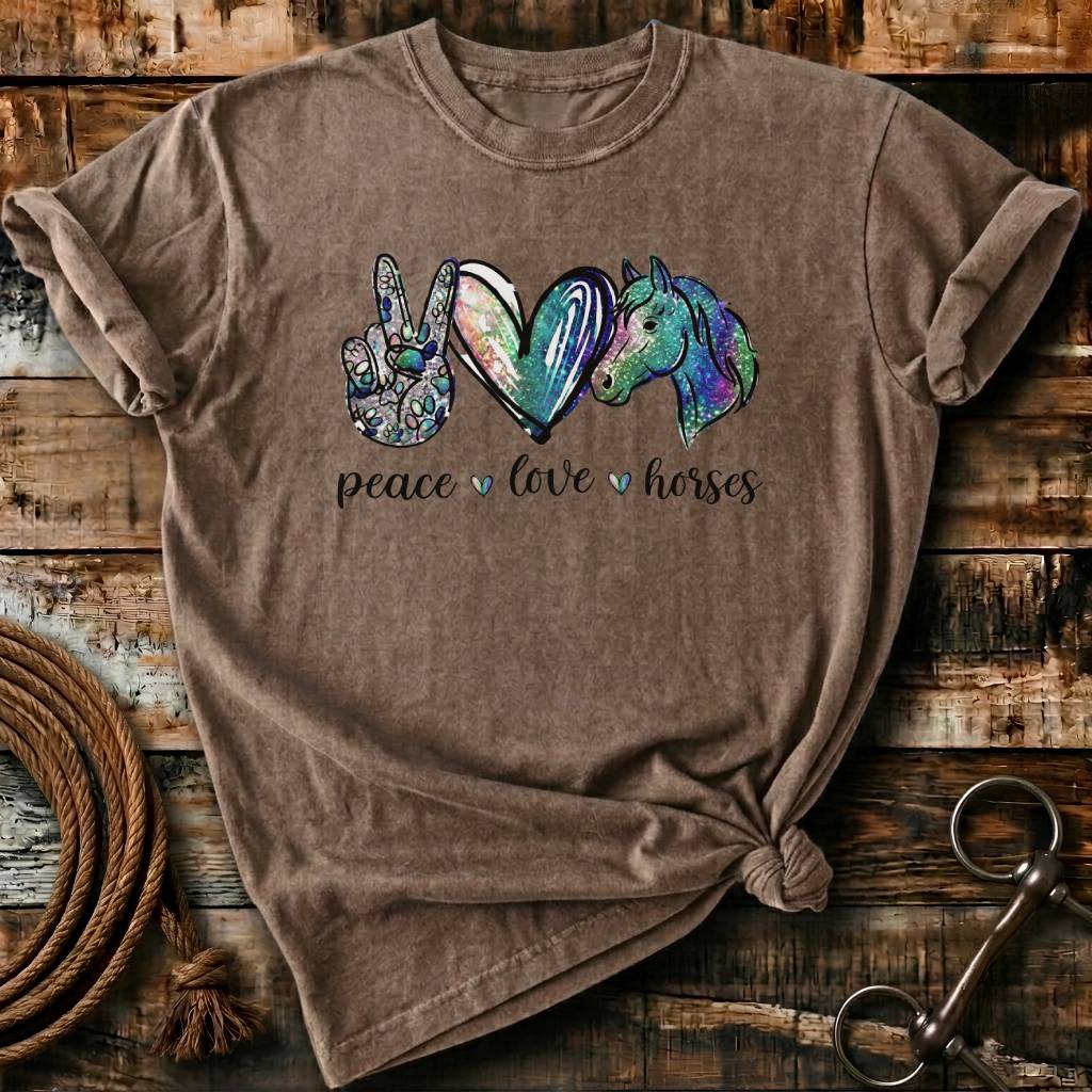 peace,love,horse