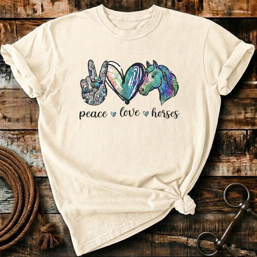 peace,love,horse