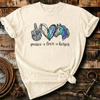 peace,love,horse