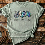 peace,love,horse