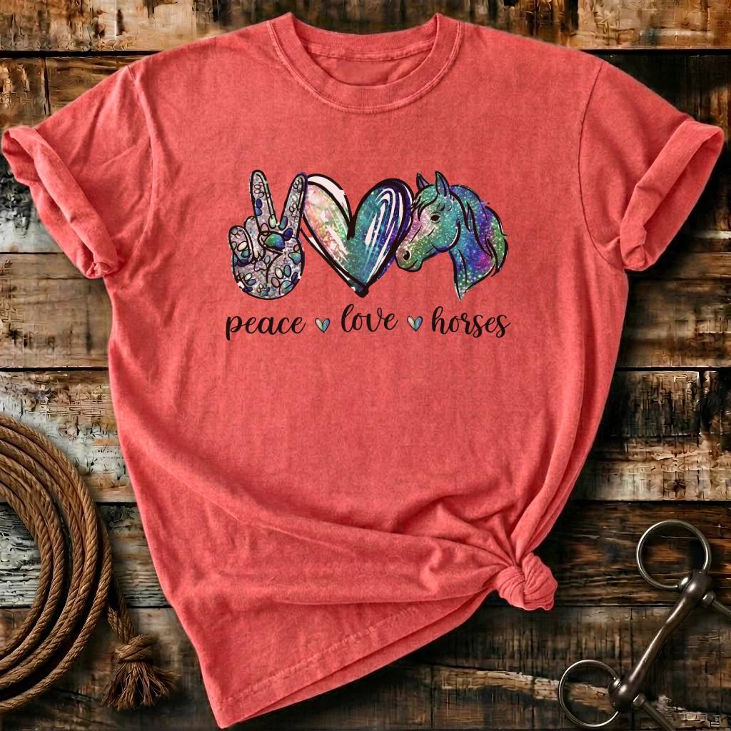 peace,love,horse