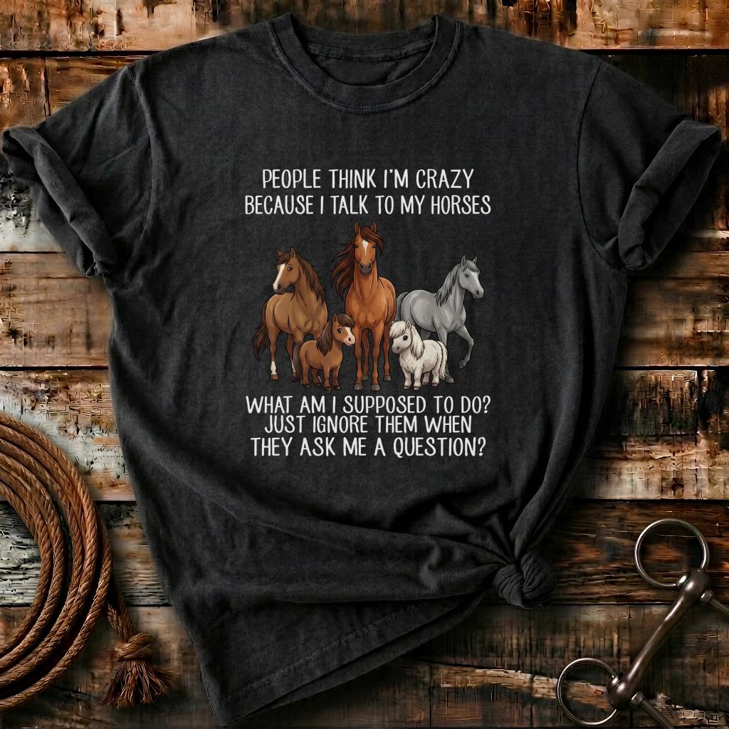 i talk to my horses