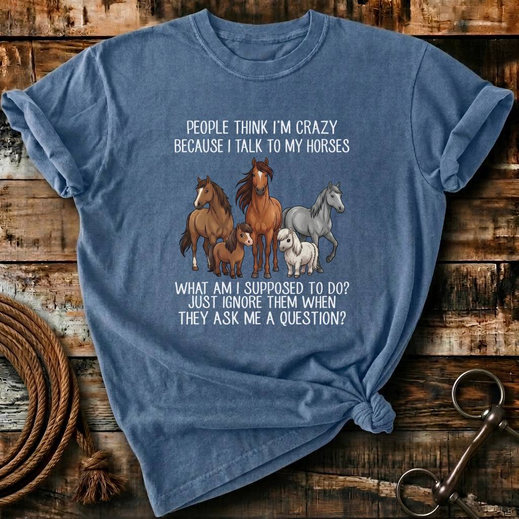 i talk to my horses