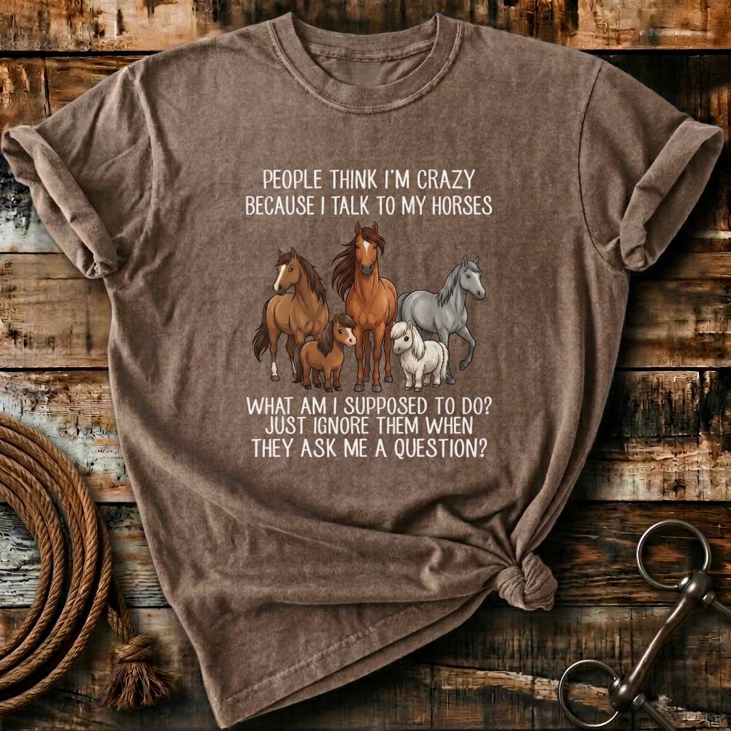 i talk to my horses