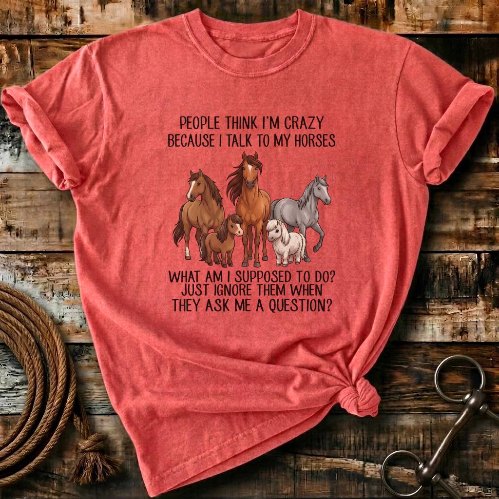 i talk to my horses