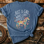 just a girl who loves horses