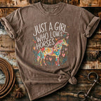 just a girl who loves horses