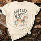 just a girl who loves horses
