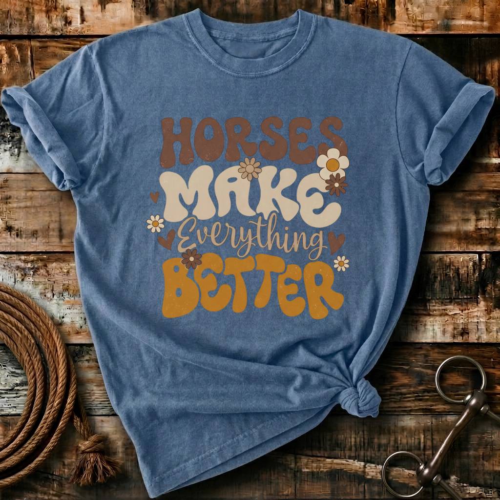 horses makes everything better